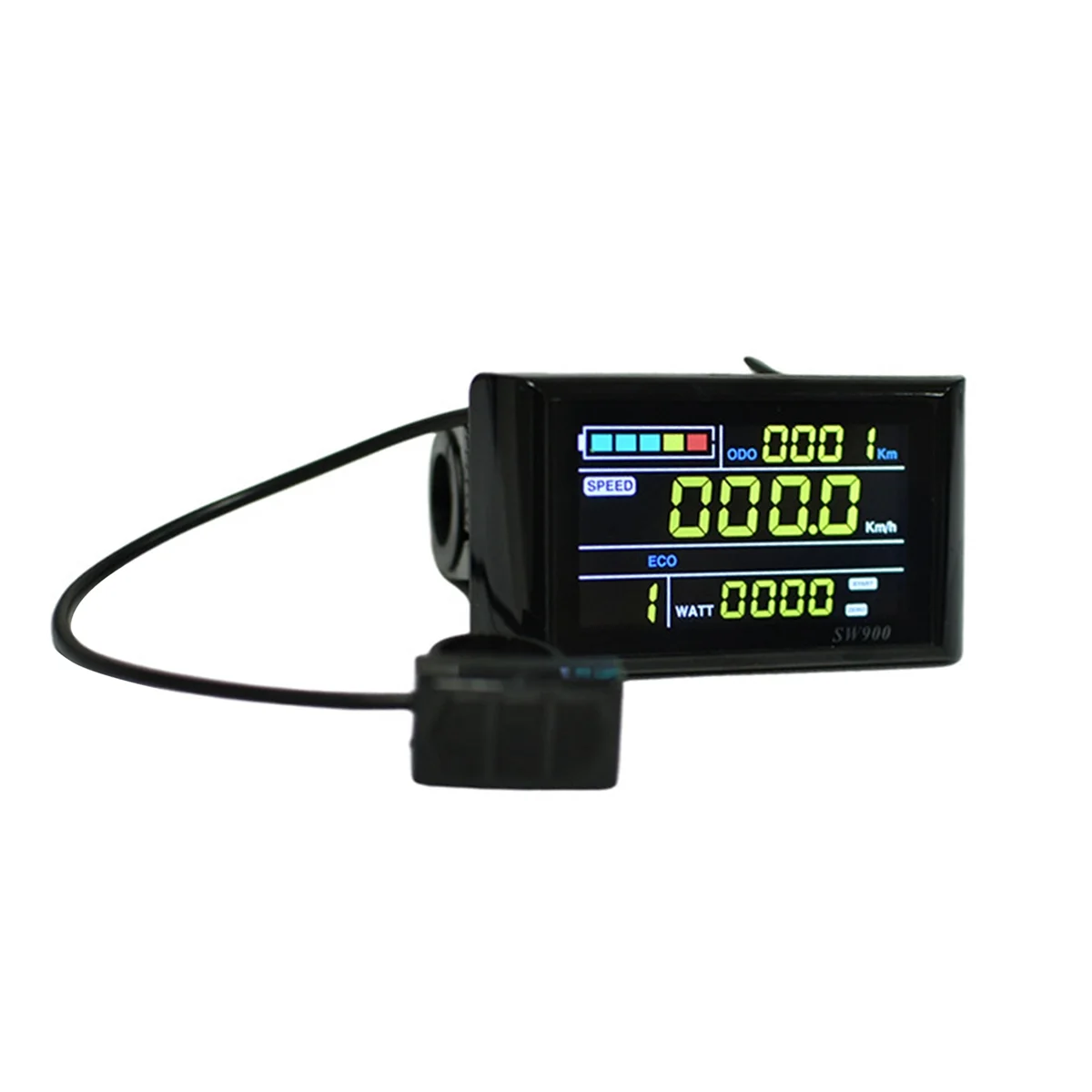 

ЖК-дисплей SW900 для электровелосипеда, цветной экран, 24 В/36 В/48 В/60 в/72 в