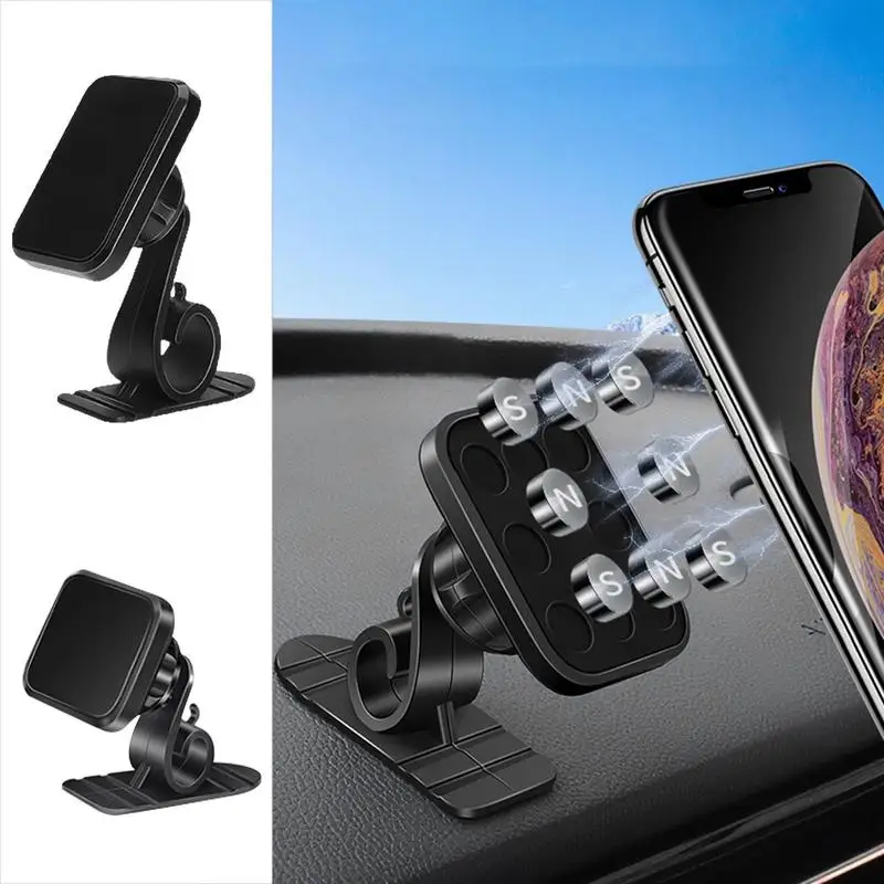 

Магнитный автомобильный держатель для телефона, Универсальный вращающийся на 360 градусов кронштейн для крепления на вентиляционное отверстие, сотовый телефон, GPS, автомобильные аксессуары