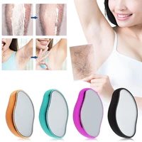 new crystal physical hair removal painless safe epilator easy cleaning reusable body beauty depilation tool hair eraser bleame