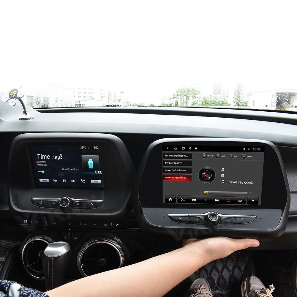 Android 10 128 ГБ 8-ядерный автомобильный радиоприемник для Chevrolet Camaro 2014-2021 навигация GPS