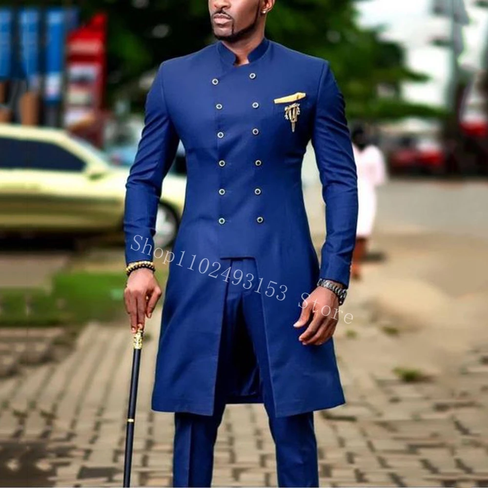 Ярко-Синий Облегающий строгий элегантный