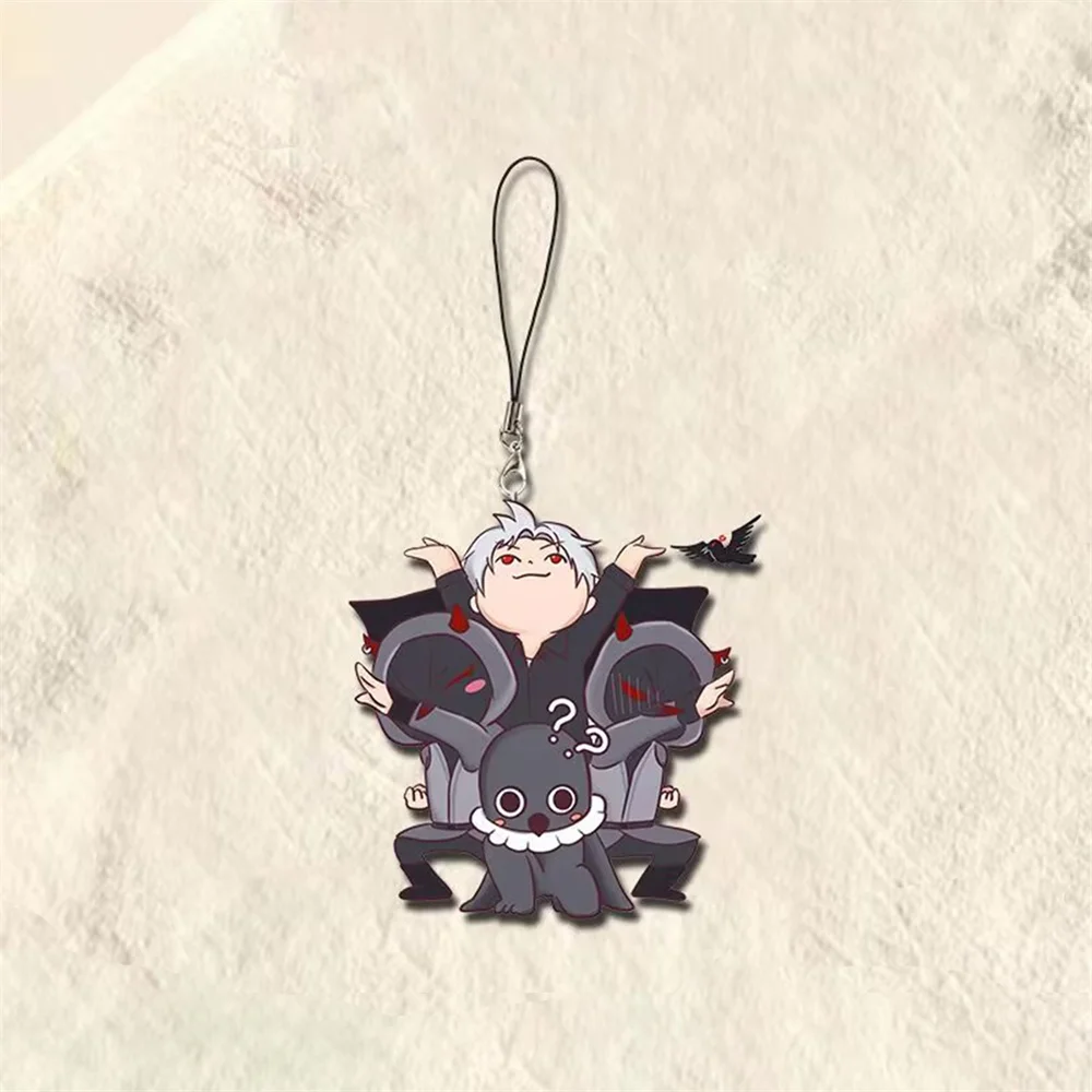 Игра Любовь и Глубокий космос Силус Ворон Брат Косплей Брелок Акриловая цепочка