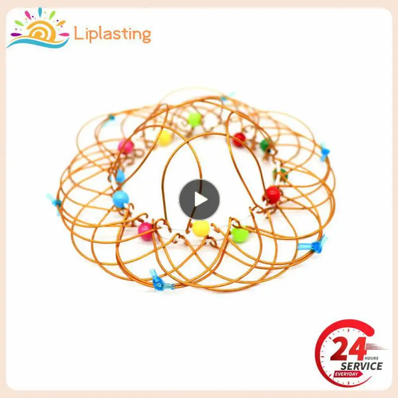 

Metal Mandala Kids DIY Toy Creative Changes Shape Fold Toy Thirty-Six Variable Children Decompression Puzzle Toy Christmas Gift