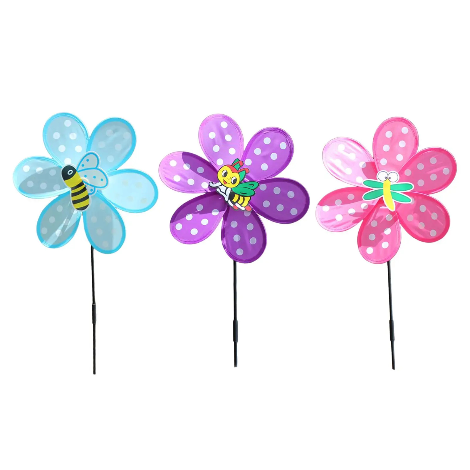 

Garden Windmill Gifts Decorative Ornaments Whirl Flower Pinwheels for Outdoor Decoration Yard Art Lawn Orchard Party