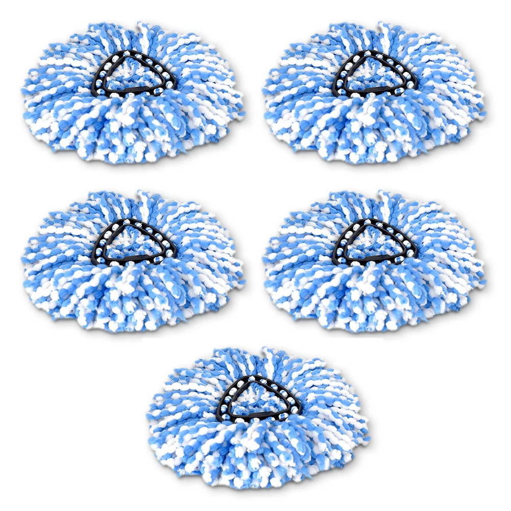 

Швабра с вращающейся головкой для пола, из микрофибры, 5 шт.