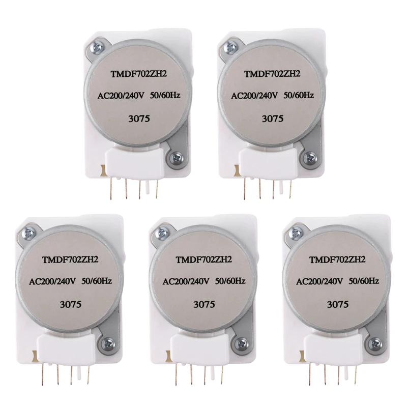 

5X Refrigerator Defrost Timer Refrigerator Defrost Timer Defrost Controller Starter TMDF702ZH2