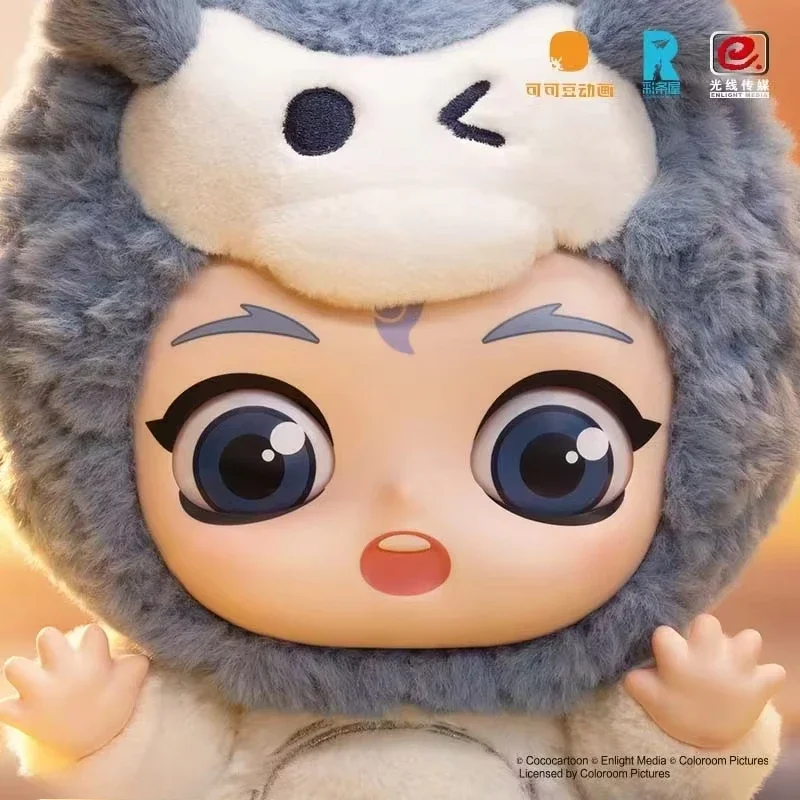 Оригинальная серия NeZha2 Born Hug Panda Nezha Bailong Aobing виниловая подвеска-лифт игрушки кукла