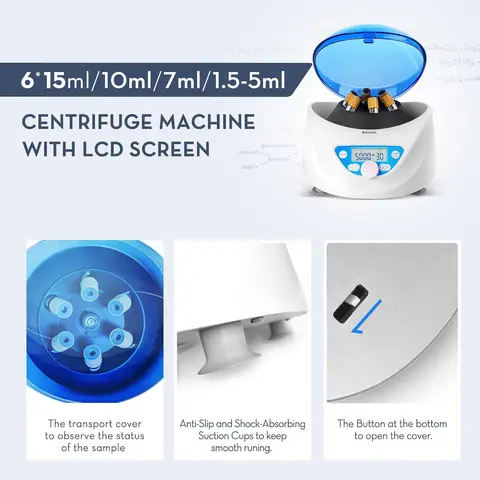 Лабораторная центрифуга IKEME 300-5000 об/мин