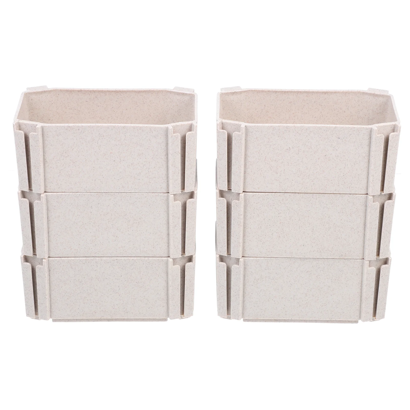 

6Pcs Divided Closet Organizer Pantry Divided Organizer 6 Compartment Socks Box Divider Organizer Storage box