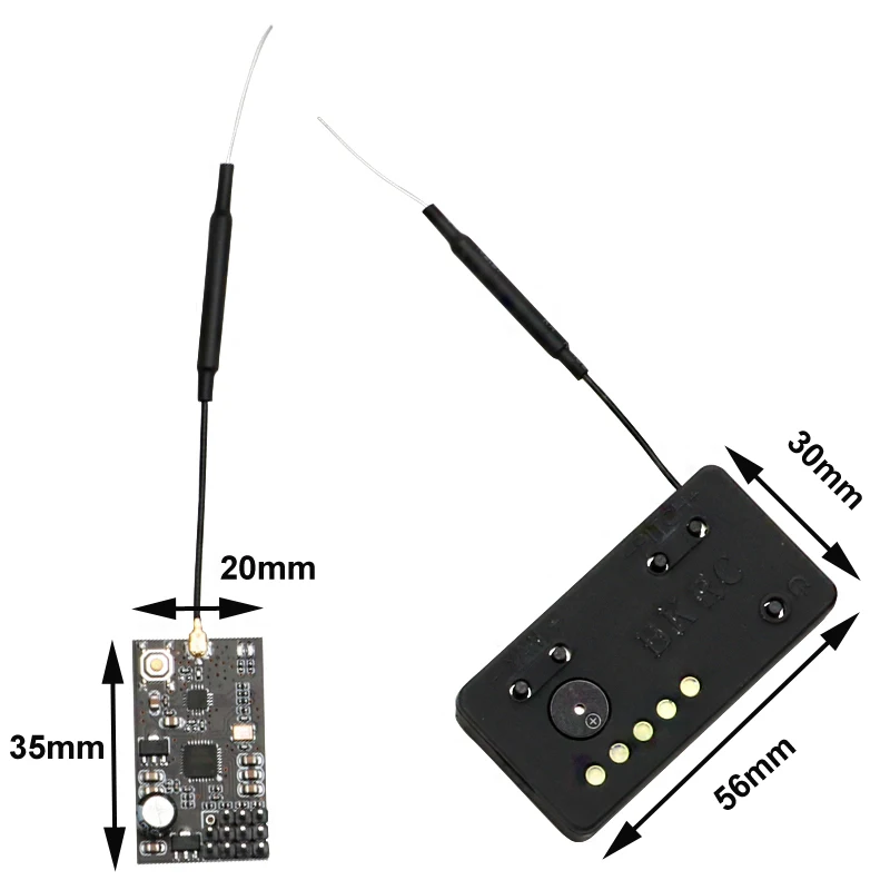 1Set FPV Wireless Head Tracker Module Transmitter Receiver High-precision Sensor for RC Car Aircraft First Perspective Control enlarge