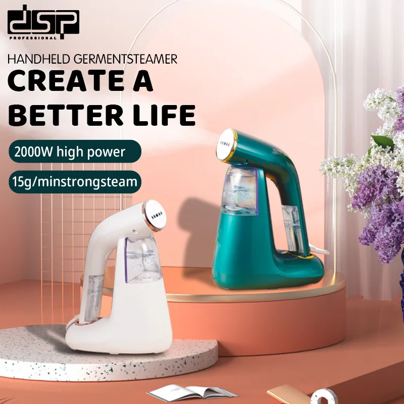 2000W Household 2 in one Electric Garment Cleaner Handheld Steamer Steam Hanging Ironing Machine Ironing Clothes Generator