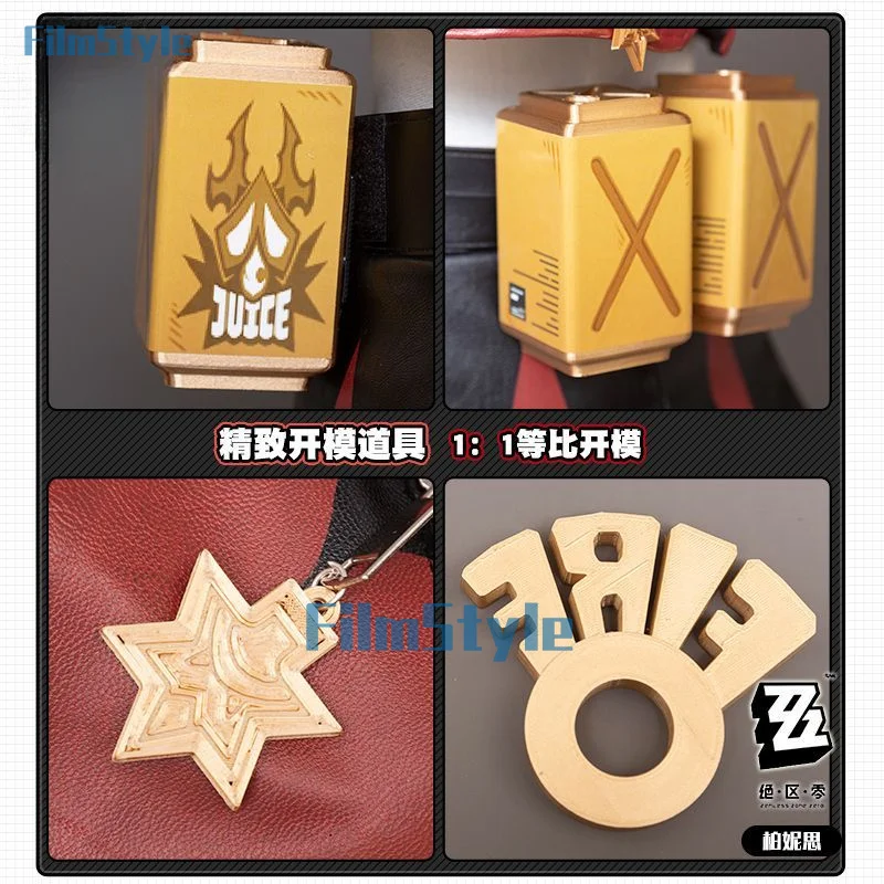 FilmStyle Zenless Zone Zero Burnice Whita игровой костюм женский для косплея Хэллоуина аксессуар