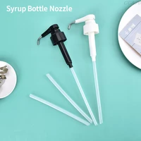 syrup bottle nozzle pressure oil sprayer household pumps push type kitchen portable tools bottles stopper dispenser