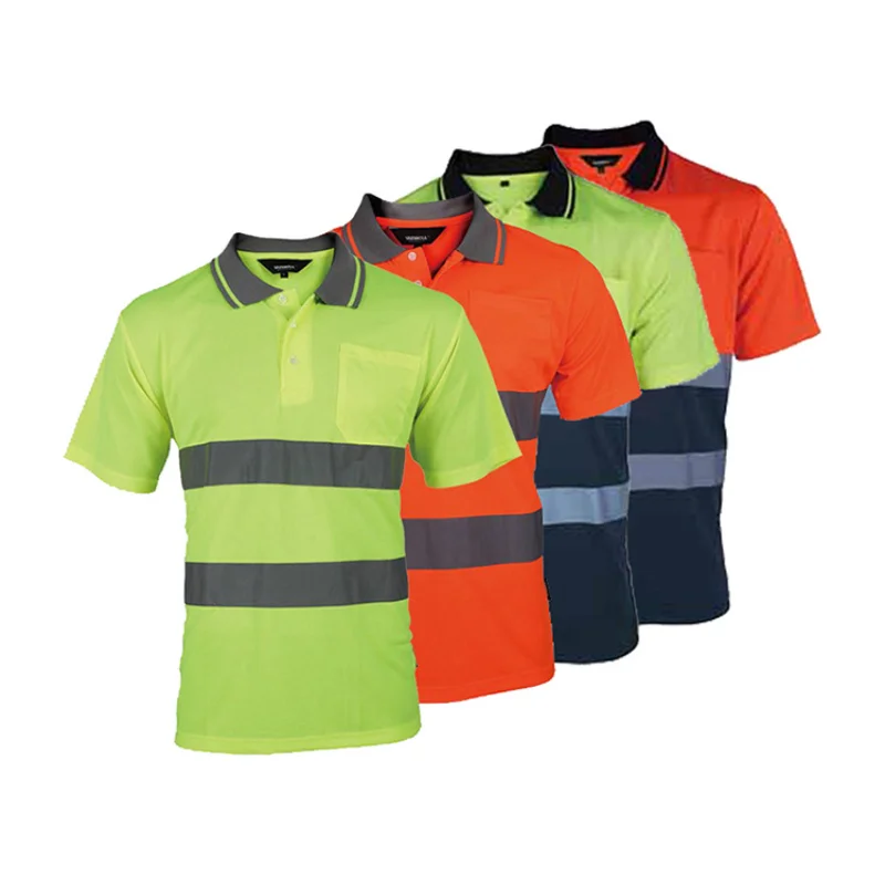 

Reflective t Shirt Men High Visibility Reflective Safety Shirt Workwear Clothes Work Shop Shirt Men Mechanic