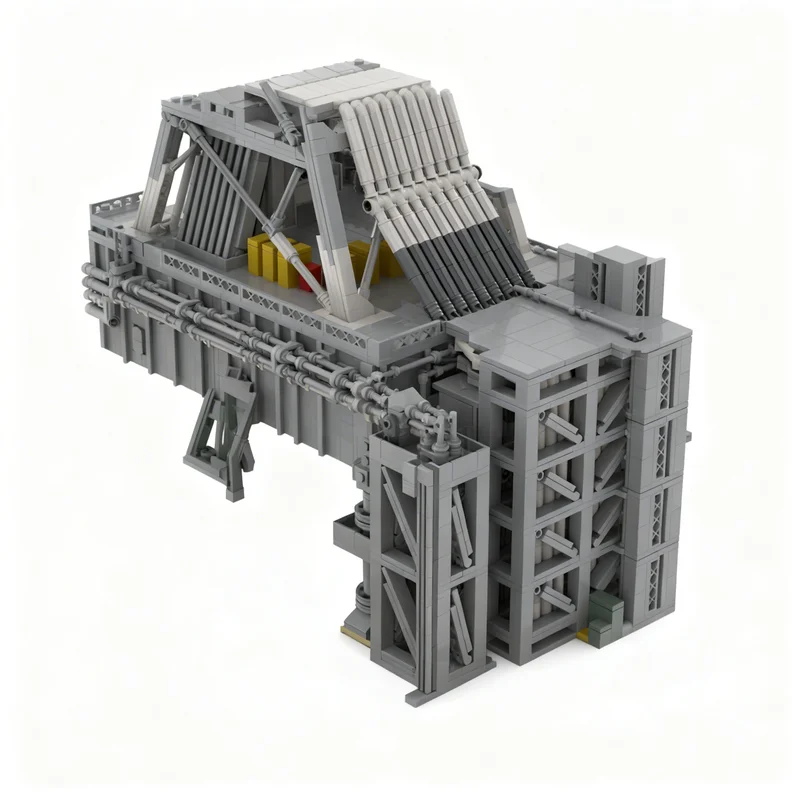 Фото Набор для сборки модели космического комплекса MLV Launch Complex 39 (5888 деталей) MOC, конструктор для творческой сборки, подарочный набор для демонстрации №3