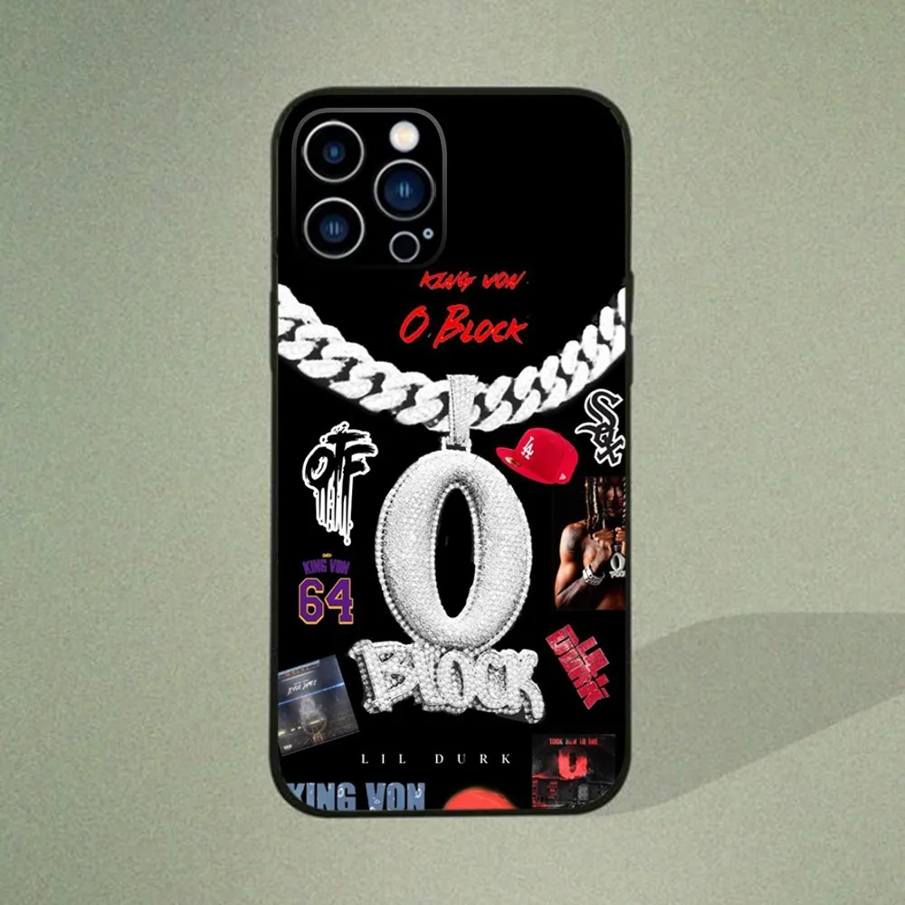 Чехол для телефона Rapper K-King V-Von IPhone 15 14 13 12 11 Pro Max Mini 8 7 Plus SE2 X XR XS MAX Silcone Soft Cover