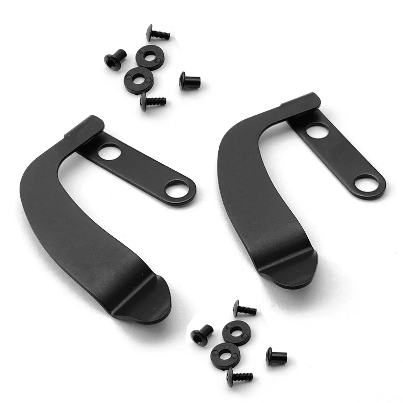 Настройка 420 нержавеющая сталь Ремень зажим задний с винтовым набором для KYDEX IWB