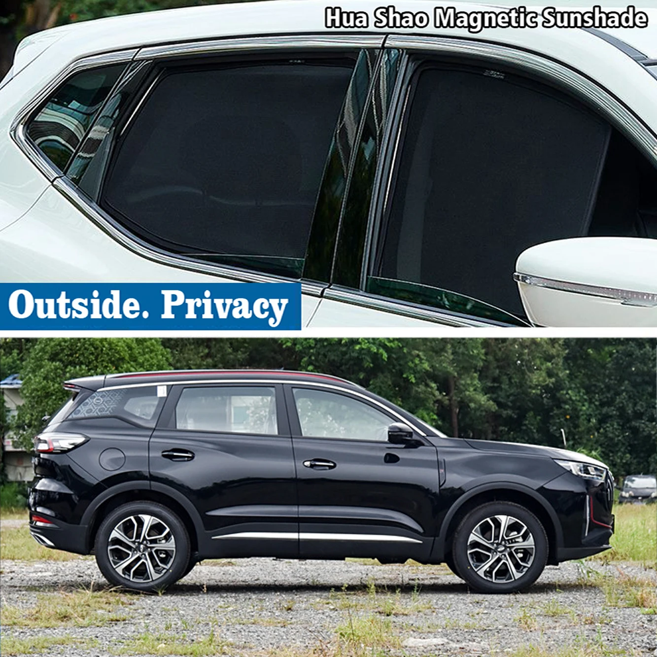 Магнитный автомобильный солнцезащитный козырек занавеска на лобовое стекло