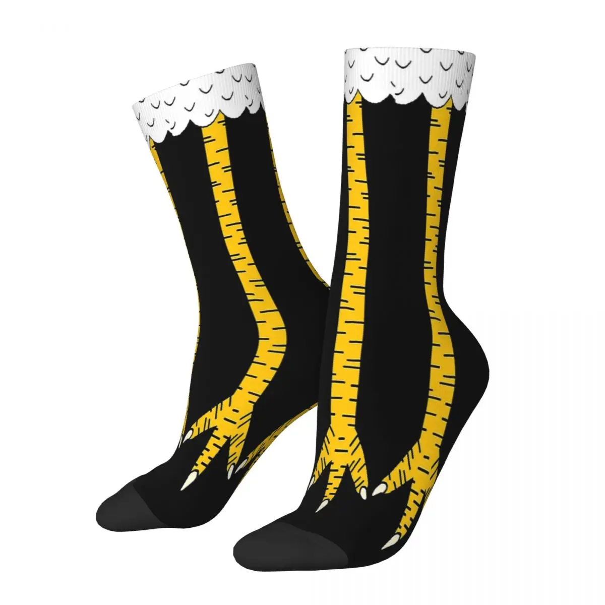 

Chicken Paw Socks Male Mens Women Autumn Stockings Printed