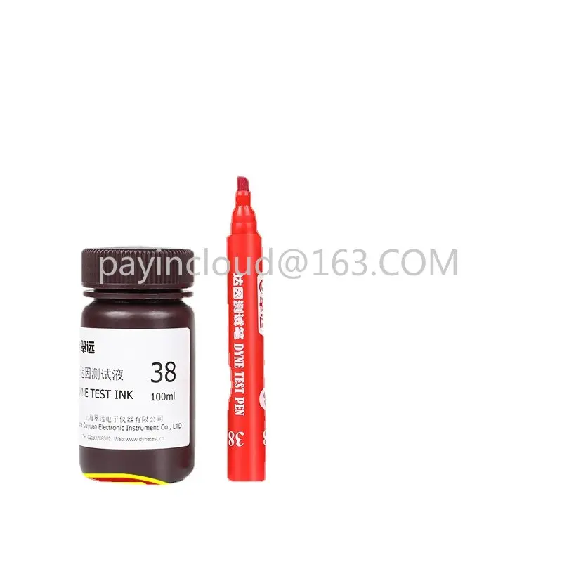 

Dyne pen Corona pen Surface tension test Pen liquid ink 18-105 Dyne liquid