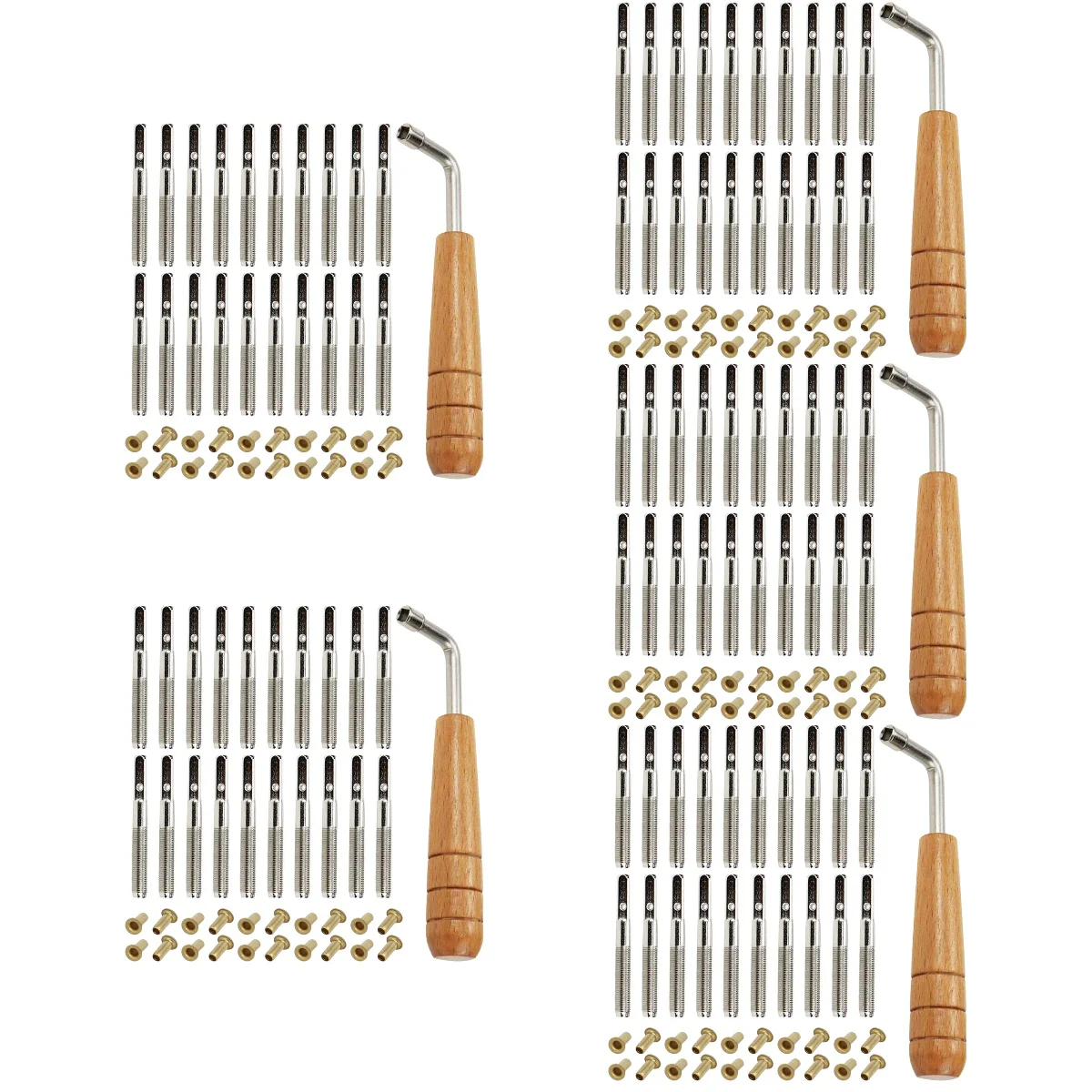 

5 Sets of Professional Lyre Pegs Sturdy Lyre Harp String Pegs Replacement Pegs