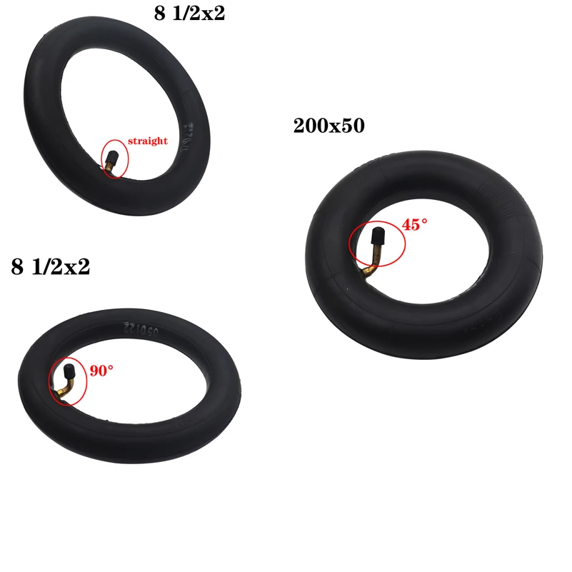 

200x50 / 200x40 /8.5x2 Inner Tube Inner Camera for Electric Scooter Children's Bicycle Baby Carriage