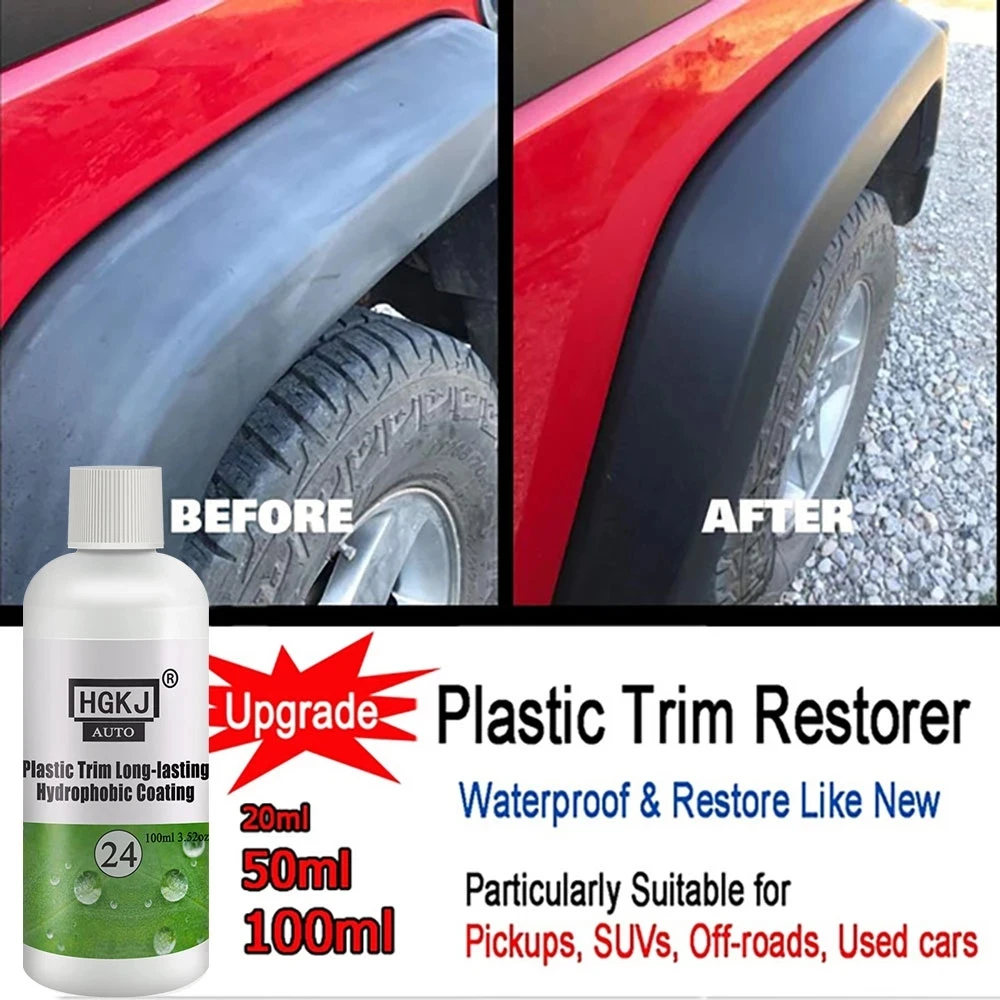 

HGKJ Plastic Trim Long-lasting Hydrophobic Coating Agent Long-lasting Hydrophobic Refreshing Agent For Plastic Parts