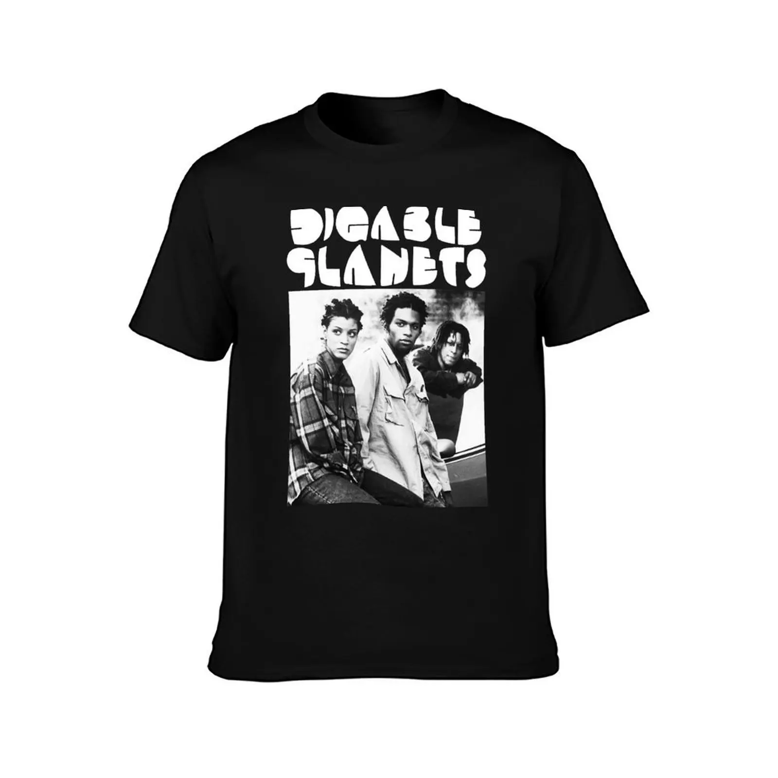 Фото Футболка DIGABLE PLANETS Летняя повседневная свободная футболка №2
