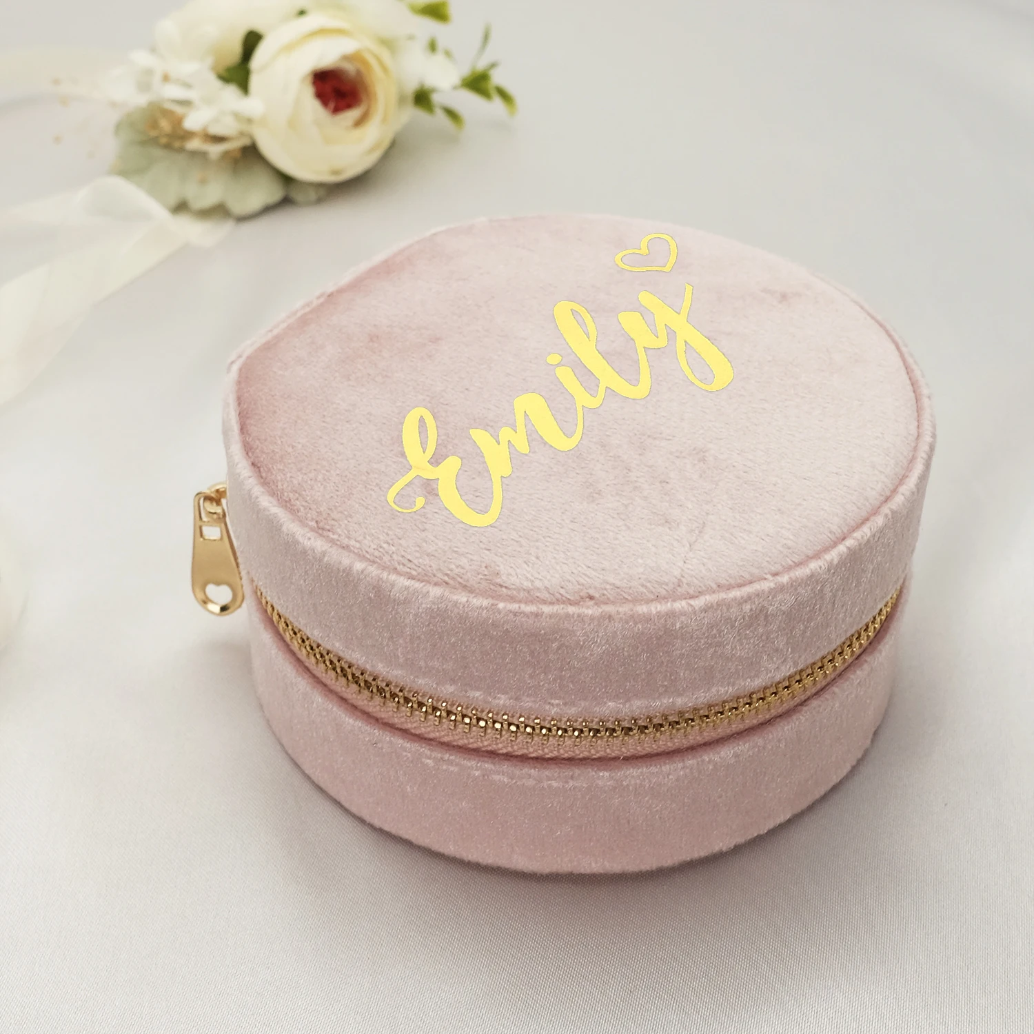 Custom Jewellery Box Display Travel Jewelry Case with Name Personalized Gifts for Her Birthday Anniversary Wedding Bridesmaid