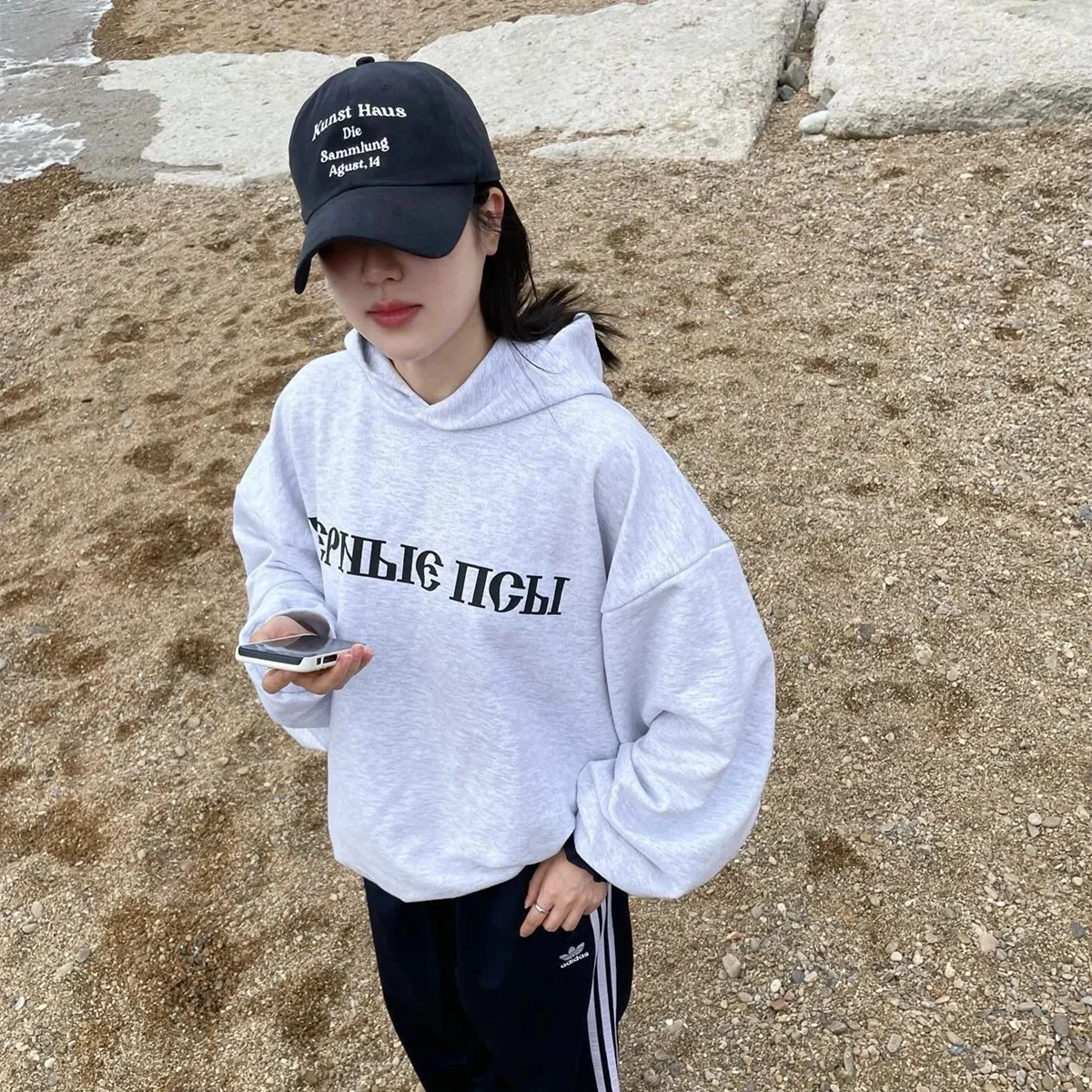 Худи из хлопка и флиса Yao888 Kanye DONDA