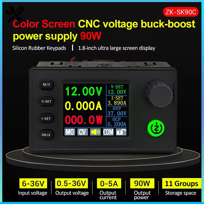 40 Вт / 90 DC понижающий преобразователь CC CV 0 5-36 В 5 6 12 24 Модуль питания Регулируемый