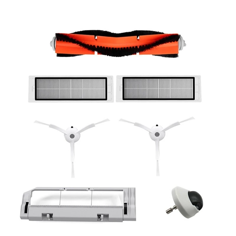 

Replacement Parts Main Brush Side Brush Hepa Filter For Xiaomi Mijia 1/1S/2 SDJQR01RR Robot Vacuum Accessories