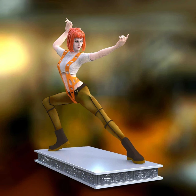 

Kung Fu Girl Fantasy Resin Figure Diy Hobby 1/18 Scale 100mm Model Kit Unassembled Dioramas and Unpainted Mini Statue Toys Gifts