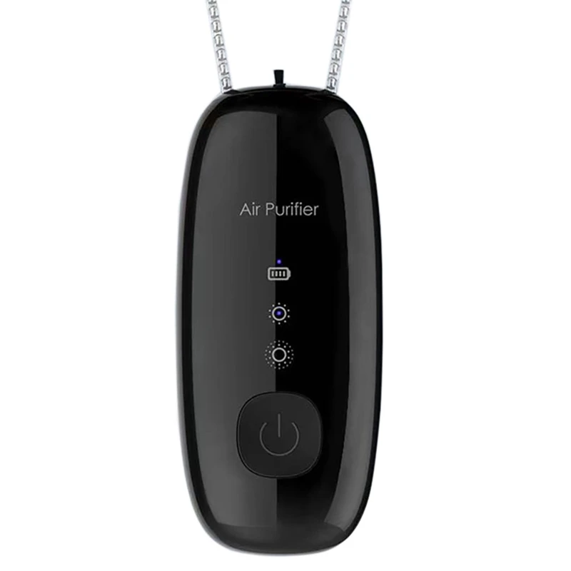 

280 Million Negative Ion Generator Personal Wearable Mini Portable 720MAh Battery Necklace Hanging Neck Purifier