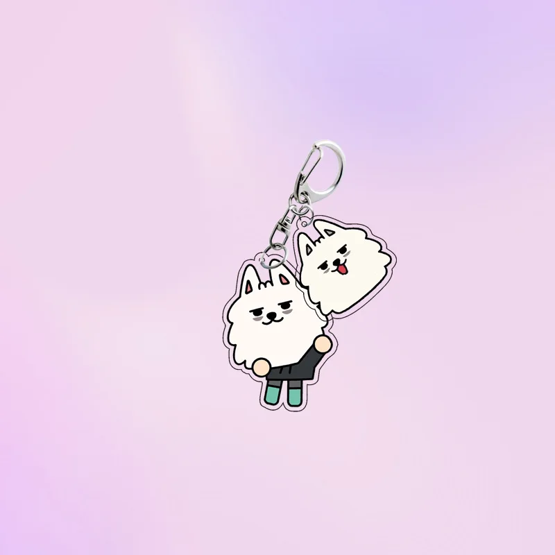 2 шт. Kpop креативный SOOBIN YEONJUN BEOMGYU TAEHYUN HUENINGKAI акриловый брелок PPULBATU кулон кукла сумка