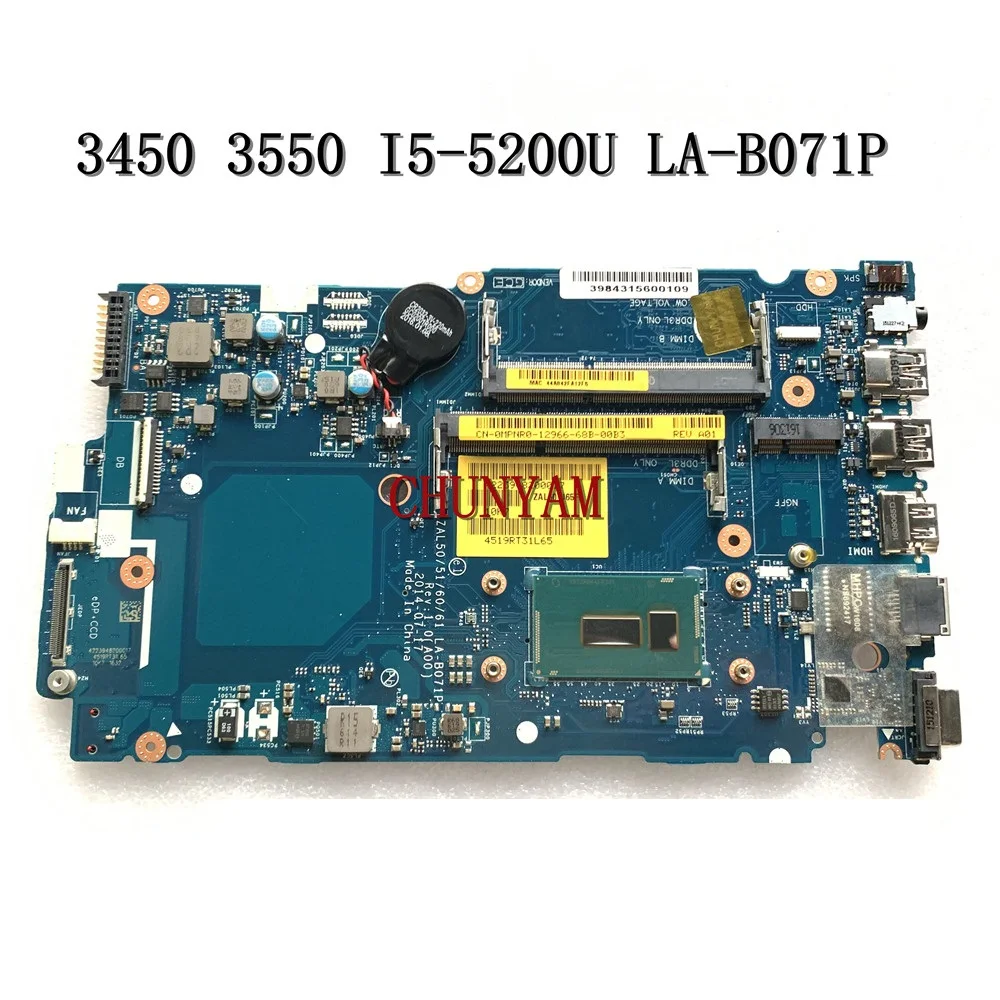 Детская материнская плата для ноутбука Dell Latitude 14 3450 15 3550