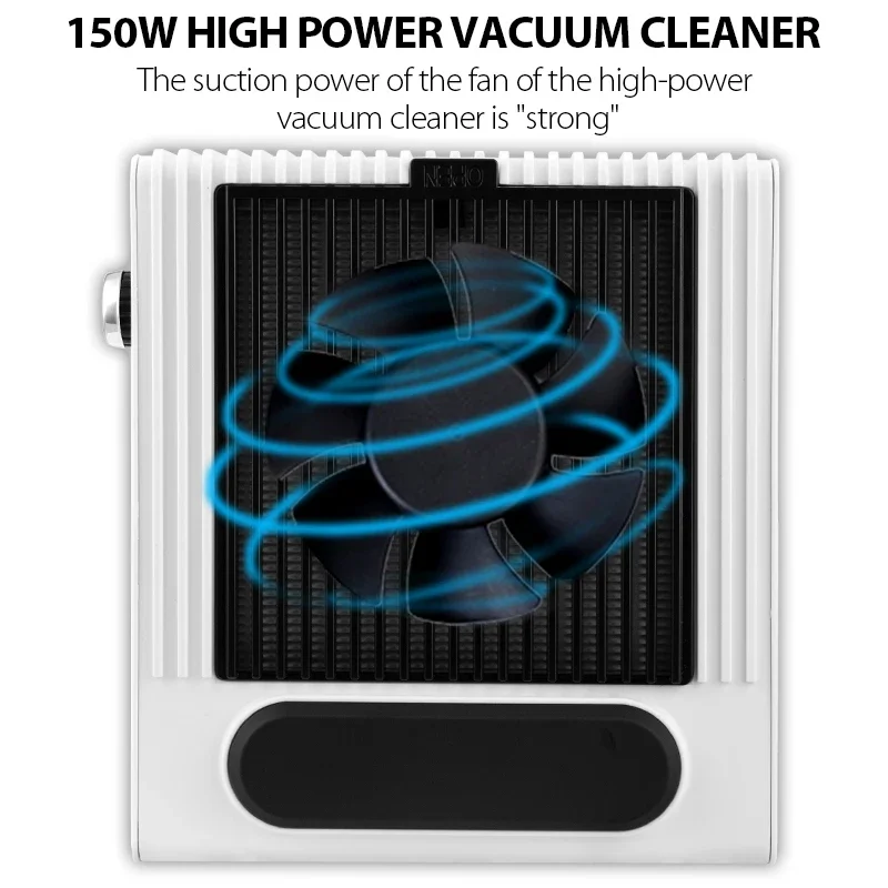 Пылесос маникюрный профессиональный 150 Вт с фильтрами |