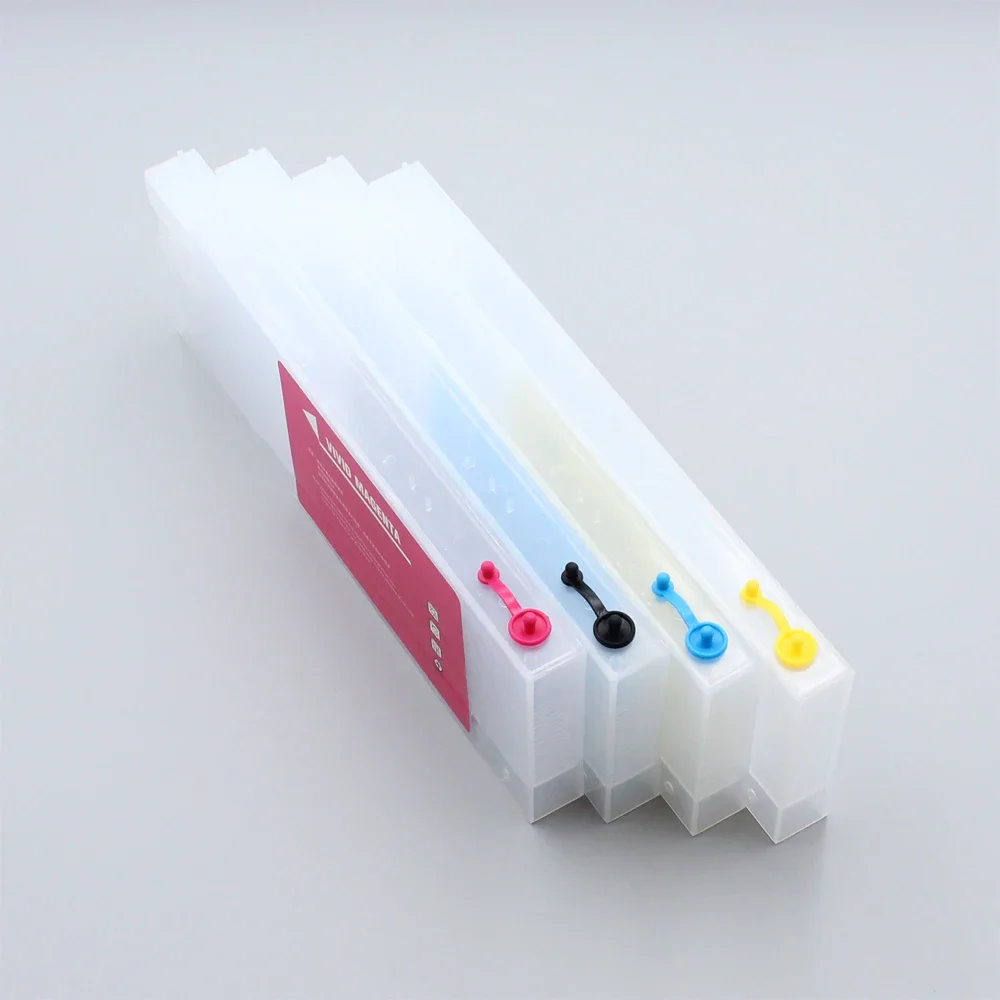 4 шт. пластиковый сменный картридж для Mimaki Roland Mutoh Twinjet Xuli Titan-jet Taimes Xeda DX5 DX7 с