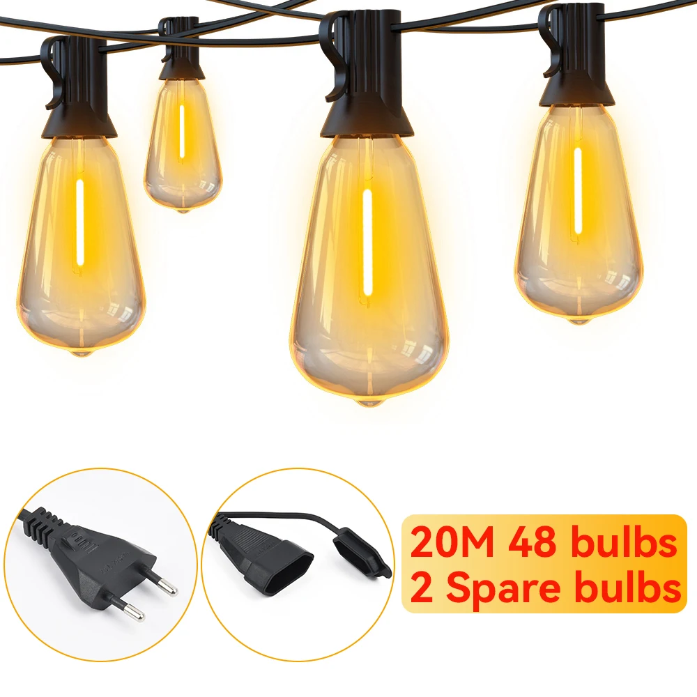 

Водонепроницаемые светодиодные гирлянды ST38 для сада