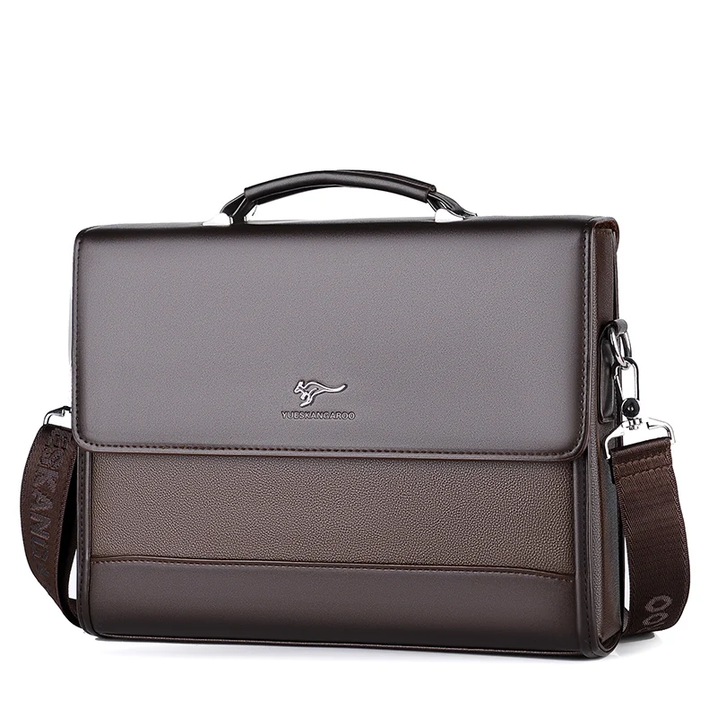 

Documents Business Laptop Organizer Pu For Male Man Shoulder Men's Men For Leather Bag Handbags 2023 Briefcase Tote Bags Brand