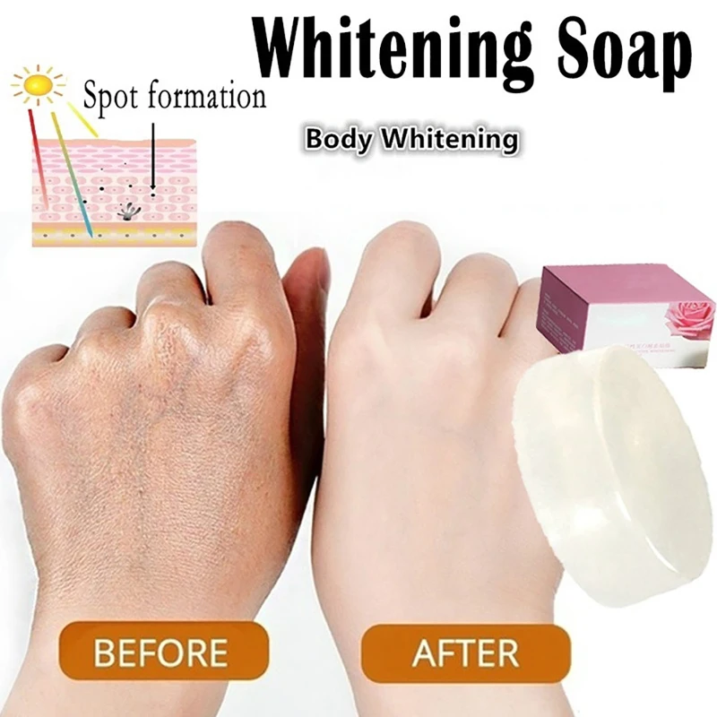 

Отбеливающее Хрустальное мыло для ухода за телом Отбеливающее Белое нежное ощущение кожи прозрачное