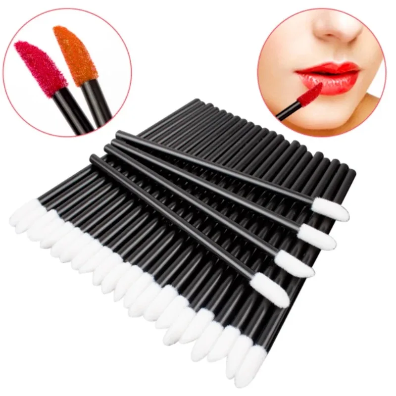 3000Pcs/Set Lip Brush Disposable Soft Make Up Brush For Lipstick Lip Gloss Wands Applicator Makeup Beauty Tool Lip Gloss Wands