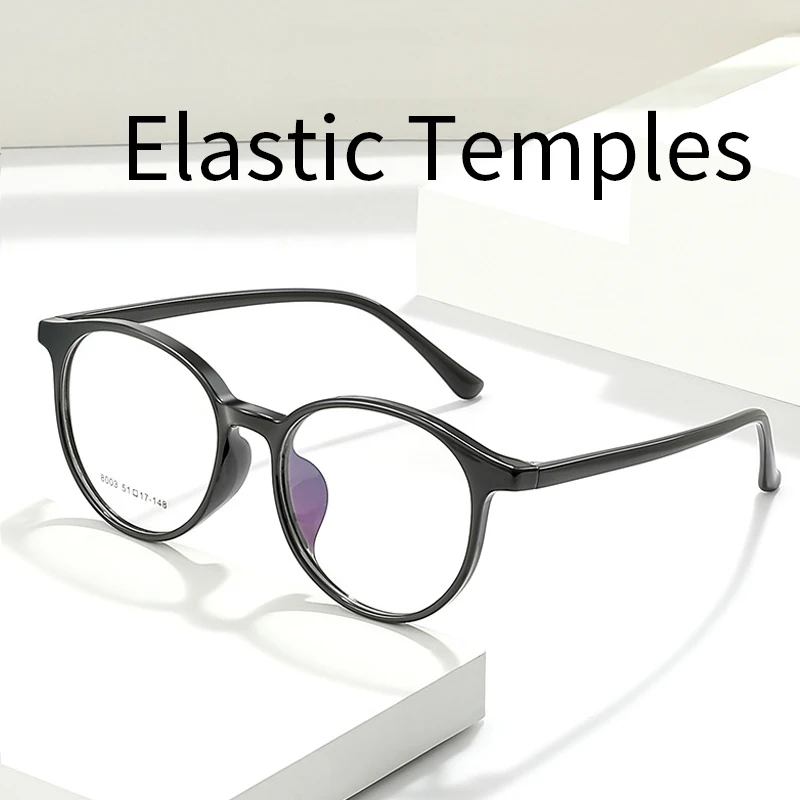 Модная круглая оправа для очков Xbora TR90 трендовые ретро мужские и женские