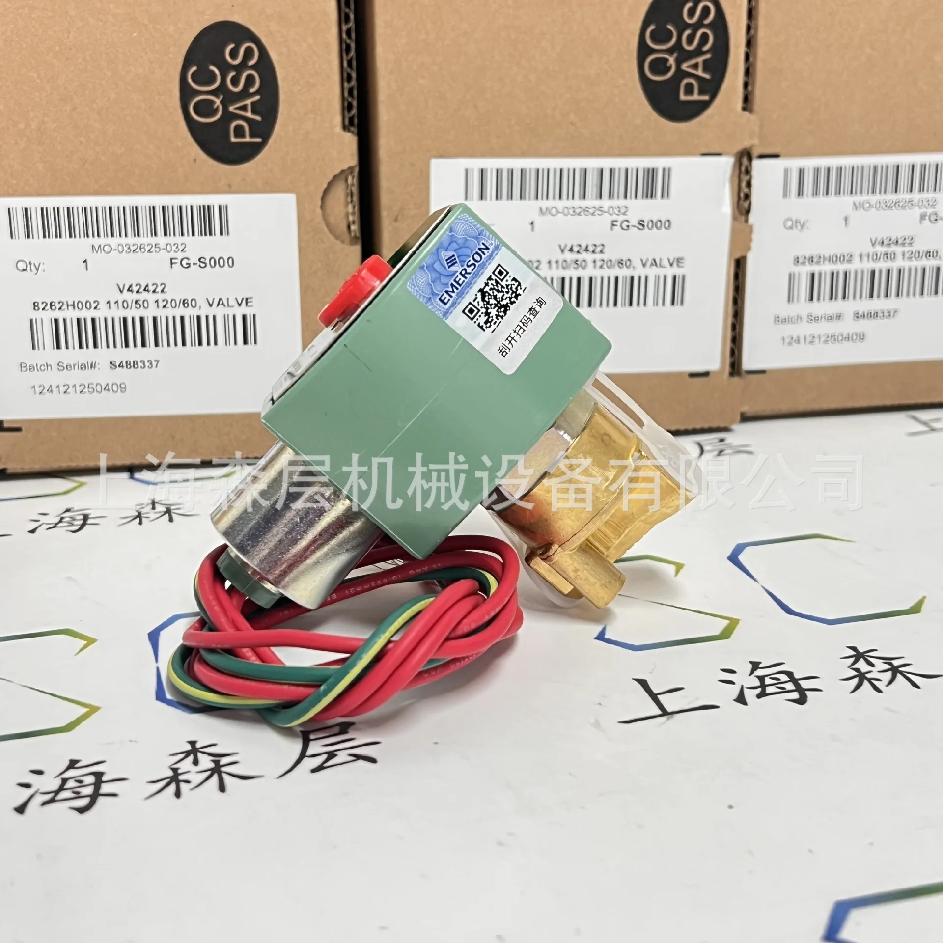 Фото Электромагнитный клапан ASCO 2025SCG551A002MS AC220V Shanghai Senlayer Special Spot №3
