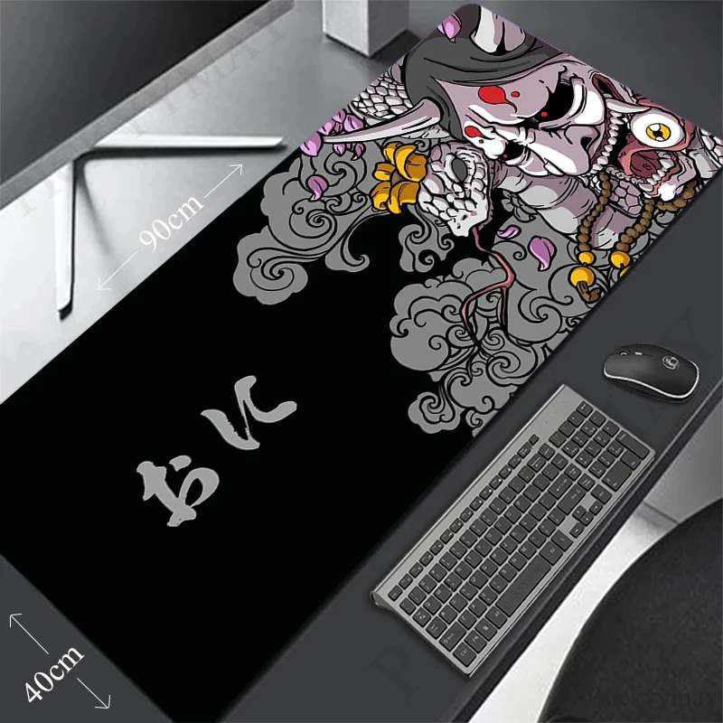 

Large Gaming Mousepads Monster Mouse Pad Computer Mousepad Mouse Mat 90x40cm Desk Pads For PC Keyboard Mats Table Rug
