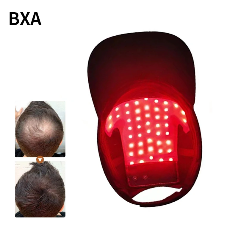 

Red Light Therapy Hair Growth Cap LED Infrared Anti Hair Loss Relax Anxiety Stress Relief Scalp Massage Hair Rejuvenation Device