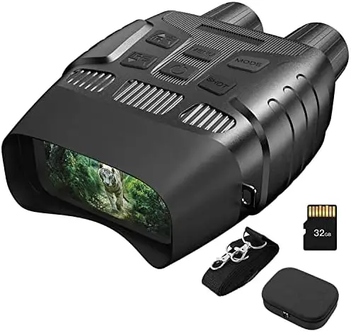 

Vision Goggles Night Vision Binoculars for Adults - Digital Infrared Binoculars can Save Photo and Video with 32GB Memory Card