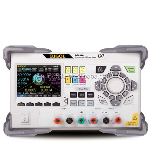 

DP831A Triple Output 160 Watt Power Supply DC Power Supply 3 Channels