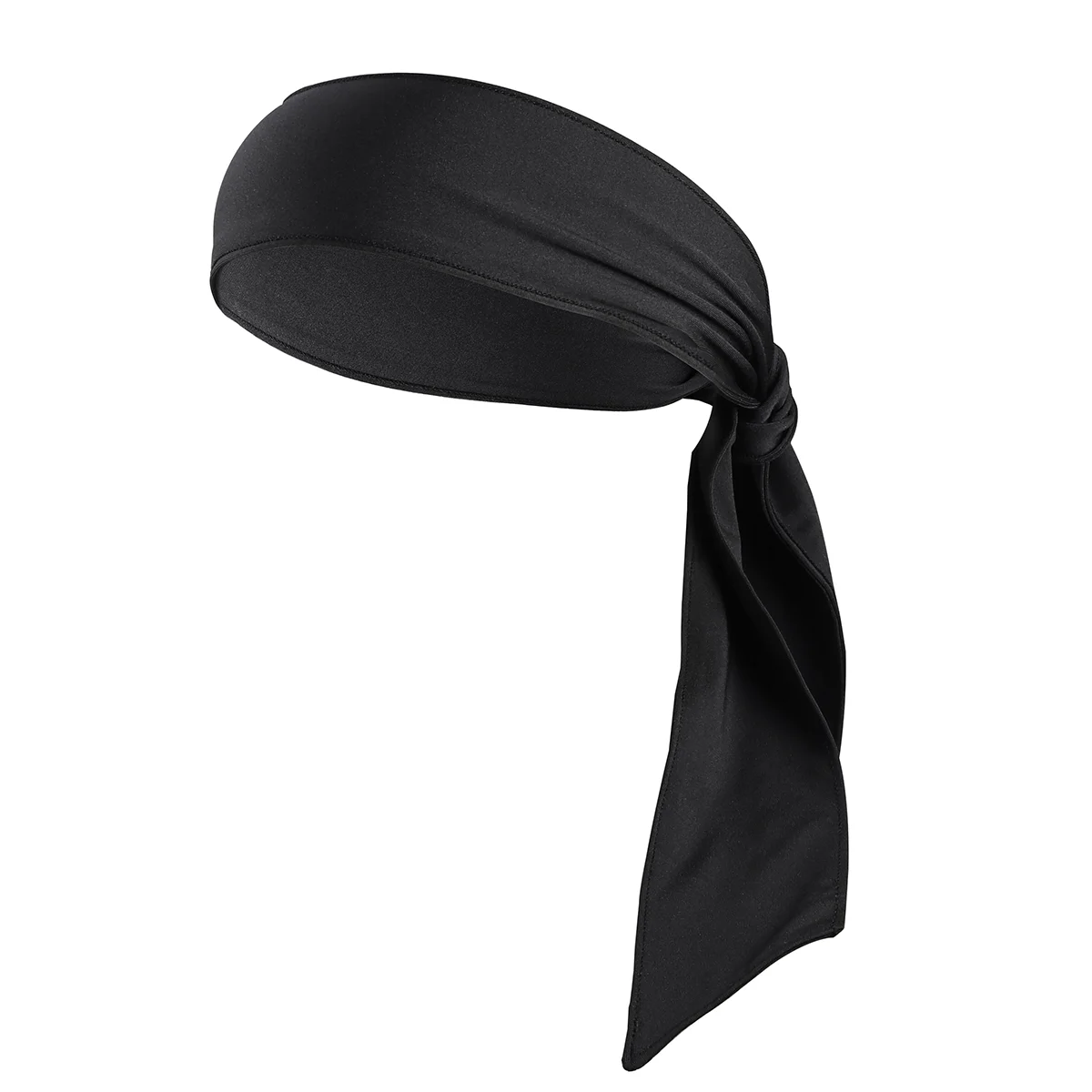 

Frcolor 1PC Head Tie Sports Headband Tie Headband for Running Working Out Tennis Karate Athletics Pirate Costumes Black