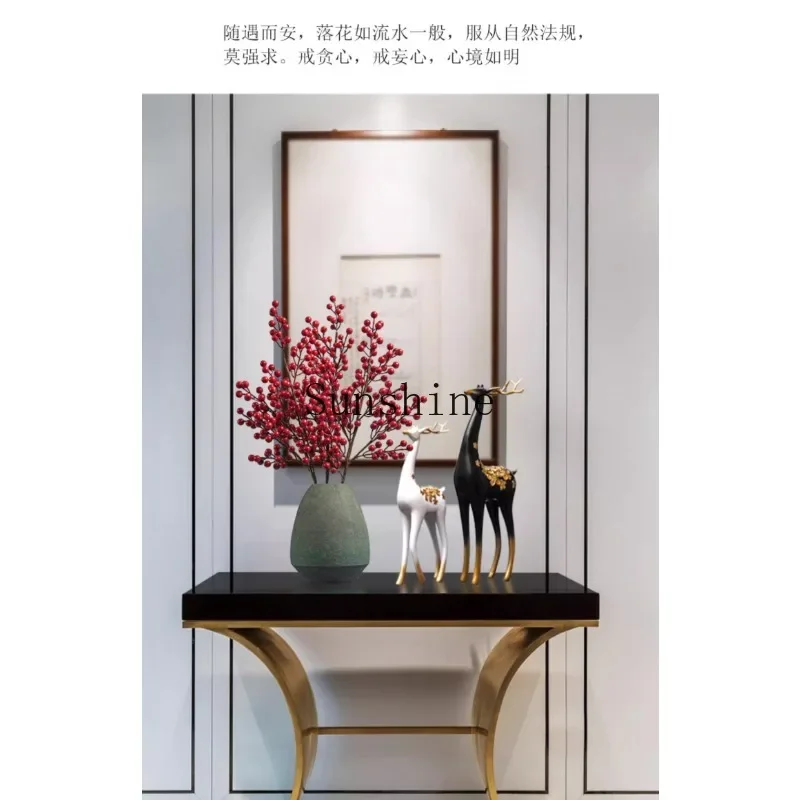 Цветочная композиция для гостиной веранды телевизионный шкаф стойка украшения